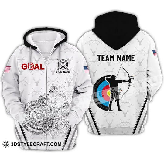 Unisex Shirt - Custom Name And Team Name Shirt - Gold Archery Lover Shirt style option 4
