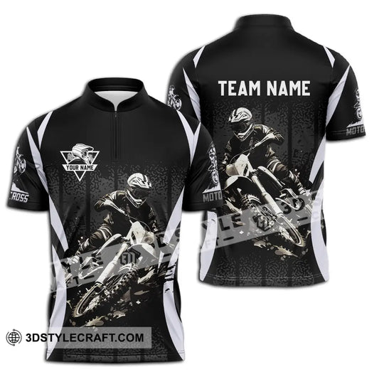 Unisex Shirt - Custom Name And Team Name Motobike Shirt For Player style option 2