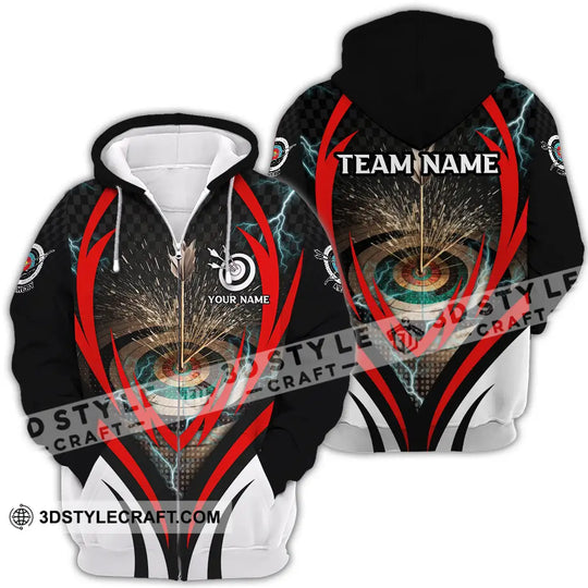 Unisex Shirt - Custom Name And Team Name On Target Archery Shirt style option 4