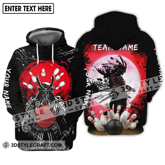 Unisex Shirt - Custom Name And Team Name Shirt, Warriors Bowling Shirt style option 3