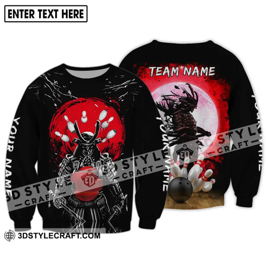 Unisex Shirt - Custom Name And Team Name Shirt, Warriors Bowling Shirt style option 4