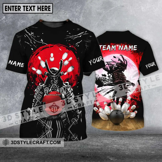 Unisex Shirt - Custom Name And Team Name Shirt, Warriors Bowling Shirt style option 1