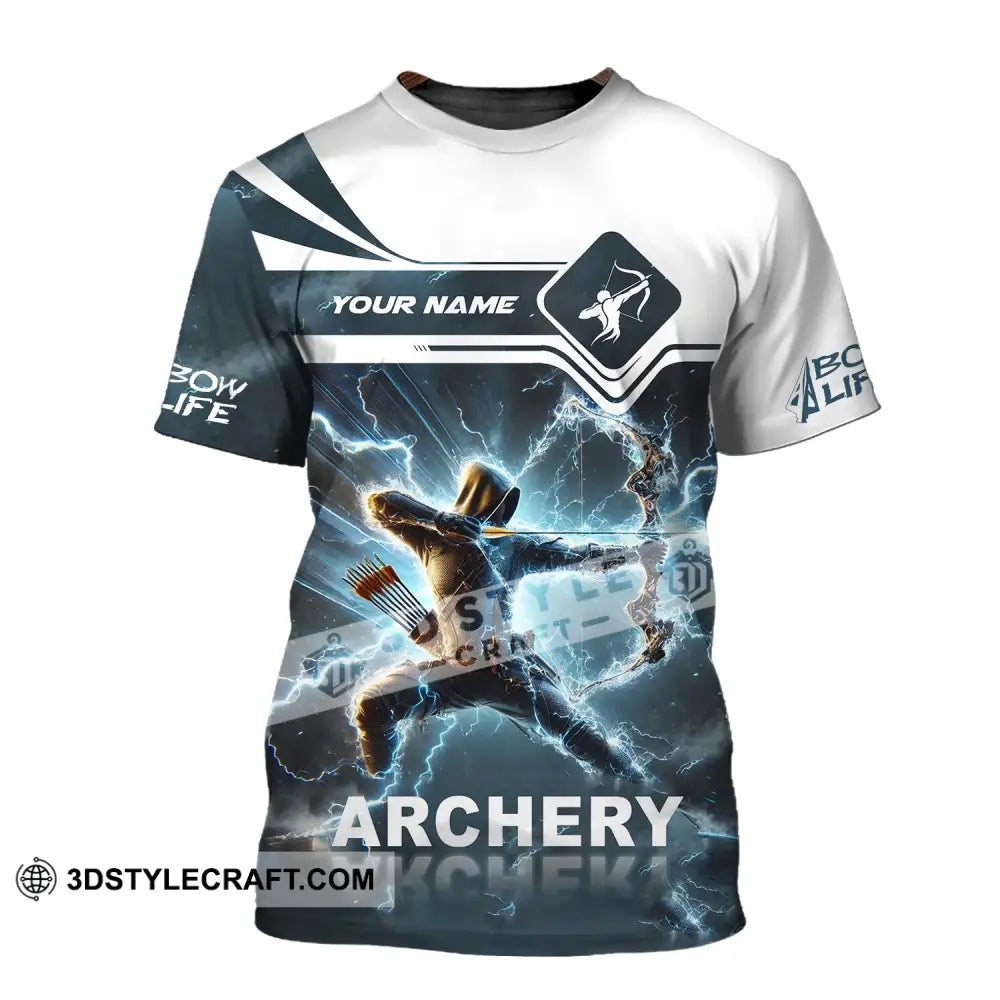 Unisex Shirt - Custom Name Archery T-Shirt / S T-Shirt