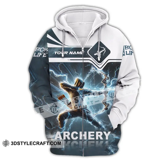 Unisex Shirt - Custom Name Shirt Archery style option 3