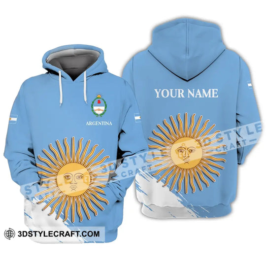Unisex Shirt - Custom Name Shirt - Argentina Football Fifa World Cup Champions Shirt style option 3