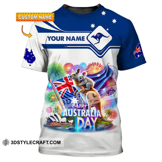 Unisex Shirt, Custom Name Australia Shirt, Australia Lover Gift style option 1