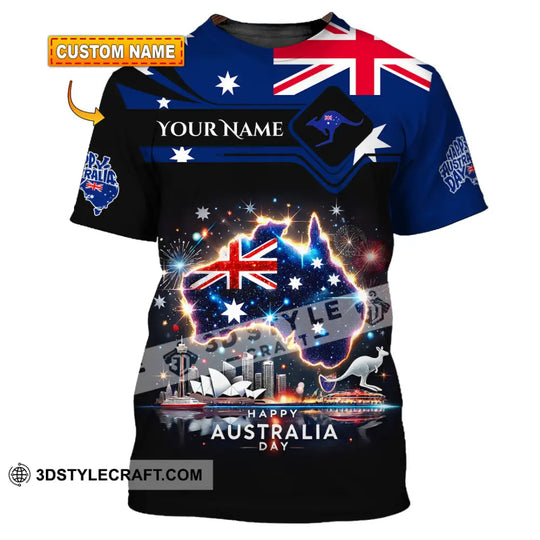 Unisex Shirt, Custom Name Australia Shirt, Australia Lover Gift style option 1