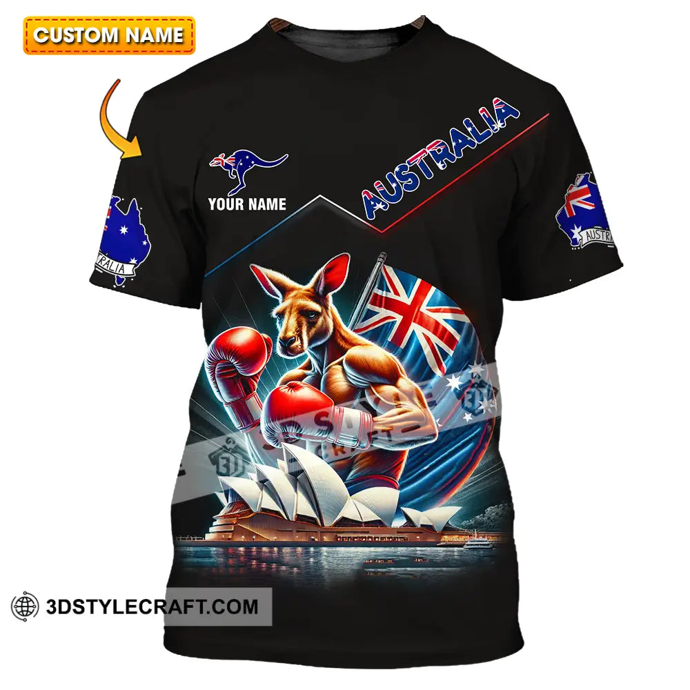 Unisex Shirt - Custom Name Australia T-Shirt