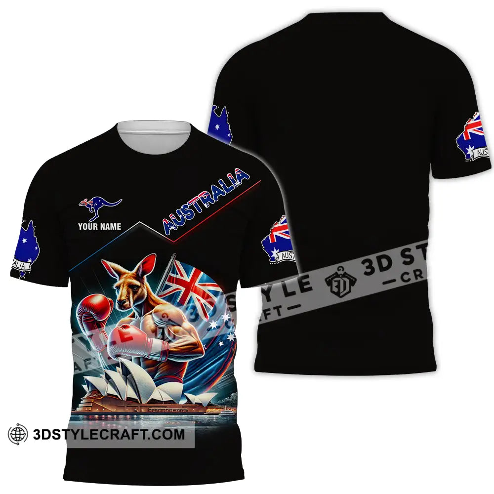 Unisex Shirt - Custom Name Australia T-Shirt