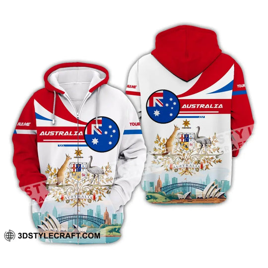 Unisex Shirt, Custom Name Australia T-Shirt, Sydney Harbour Bridge, Australia T-Shirt style option 4