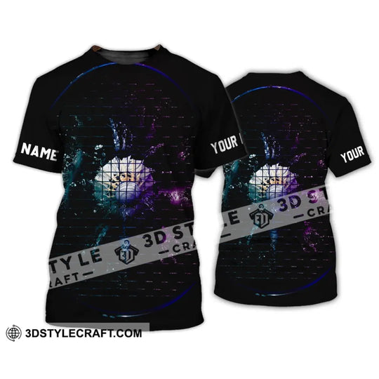 Unisex Shirt - Custom Name Badminton T-Shirt - Badminton Clothing - Shirt for Badminton Players style option 2