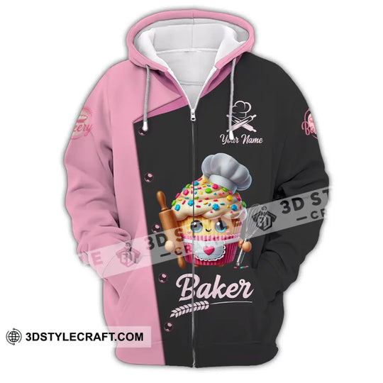 Unisex Shirt, Custom Name Bakery Shirt, Bakery Chef, Bakery Shop T-Shirt, Bakers Gift style option 3