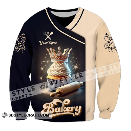 Unisex Shirt - Custom Name Shirt Bakery style option 4
