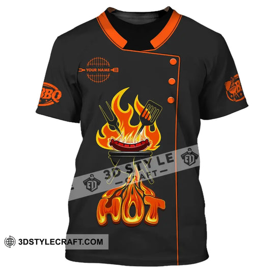 Unisex Shirt, Custom Name Barbecue Shirt, Barbecue Hoodie, Barbecue Chef Gift style option 2