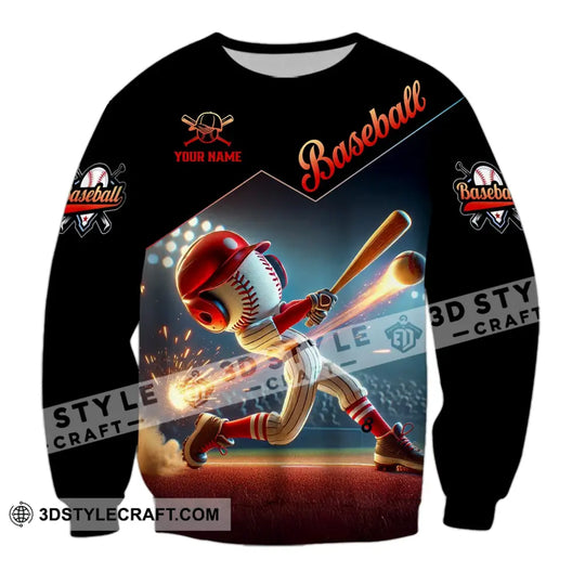 Unisex Shirt - Custom Name Shirt Baseball style option 4