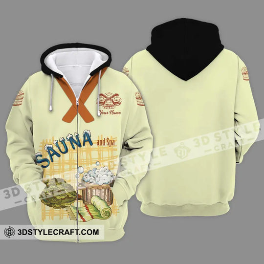 Unisex Shirt - Custom Name Shirt Best Sauna And Spa style option 2
