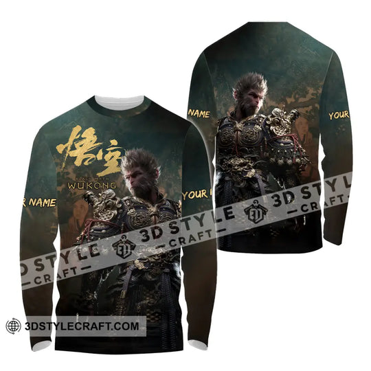 Unisex Shirt - Custom Name Black Myth Wukong Shirt General style option 4