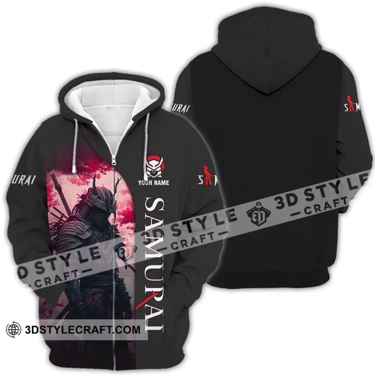 Unisex Shirt - Custom Name Blood Samurai Shirt style option 4