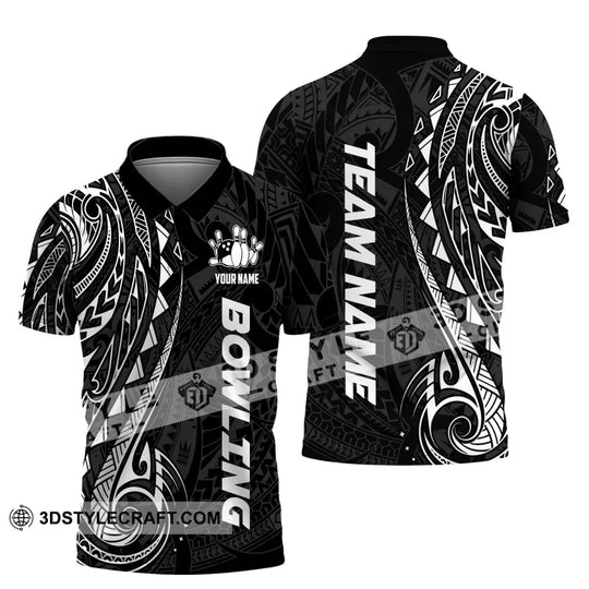 Unisex Shirt, Custom Name Bowling Polo Shirt, Bowling T-Shirt, Bowling Hoodie Long Sleeve Shirt style option 4