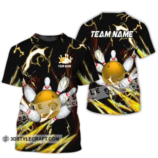 Unisex Shirt, Custom Name Bowling Polo Shirt, Bowling T-Shirt, Bowling Hoodie Long Sleeve Shirt style option 3