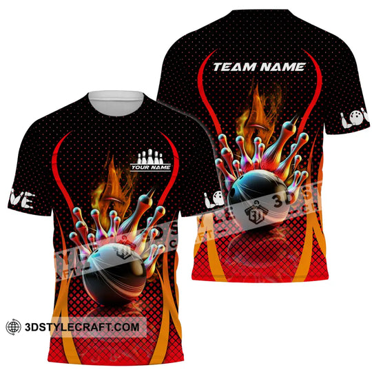 Unisex Shirt - Custom Name Bowling Shirt style option 2