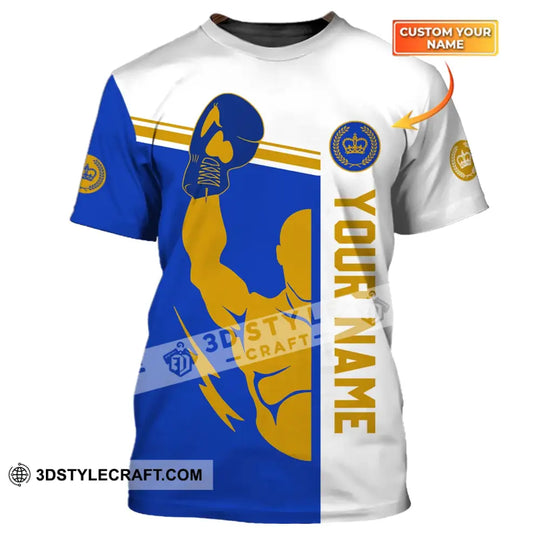 Unisex Shirt - Custom Name Boxing Shirt - Gift For Boxing Lover, The Champion style option 1