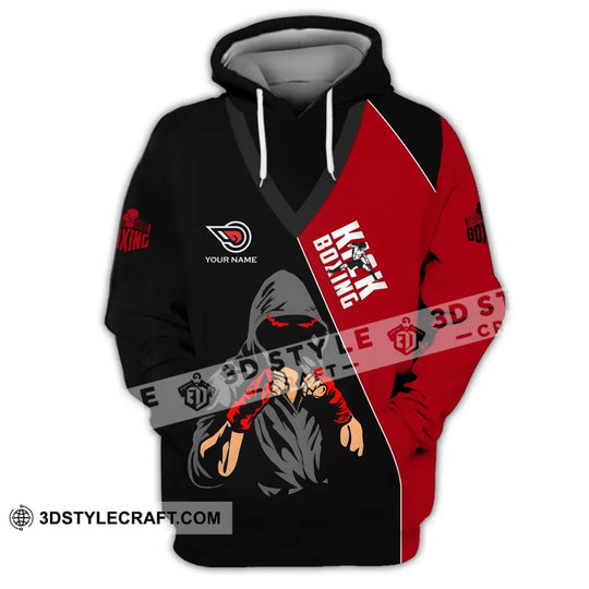 Unisex Shirt - Custom Name Boxing, Kick Boxing Lover Shirt style option 2