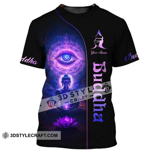 Unisex Shirt, Custom Name Buddha Shirt, Buddha  Polo Long Sleeve, Buddhist T-Shirt style option 2