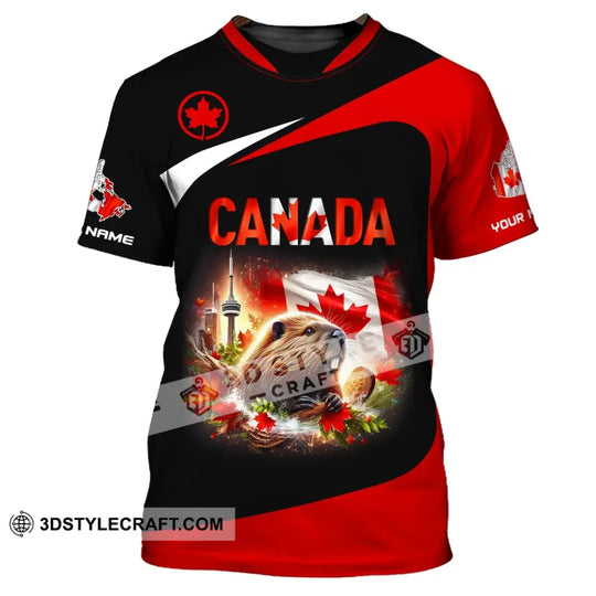 Unisex Shirt, Custom Name Canada Shirt, Canada Long Sleeve Polo Shirt, Canada Lover Gift style option 2