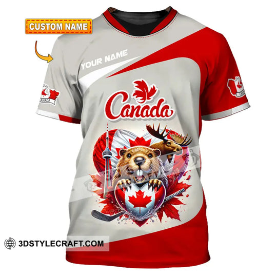 Unisex Shirt, Custom Name Canada Shirt, Canada Lover Polo Long Sleeve Shirt, Canadian Gift style option 1