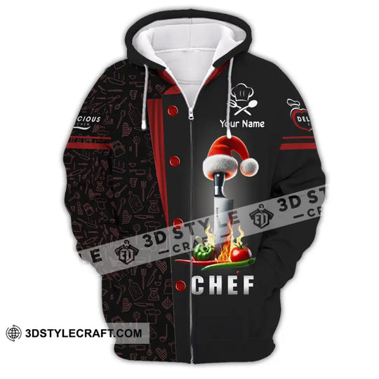Unisex Shirt, Custom Name Chef Shirt, Chef Apparel, Chef Polo Long Sleeve, Cooking Love T-Shirt style option 3