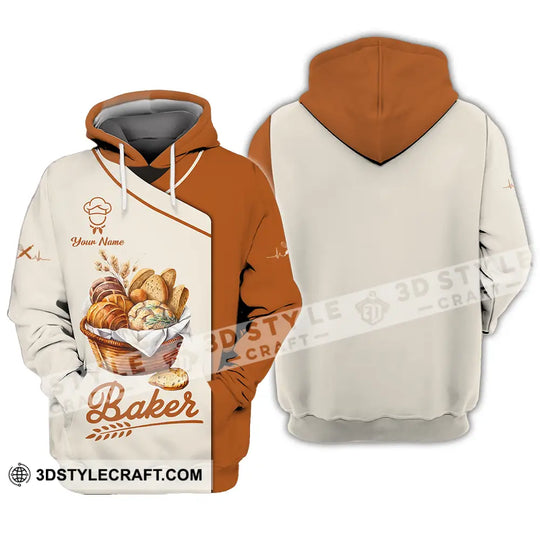 Unisex Shirt - Custom Name Chef Shirt, Bakers Shirt style option 3