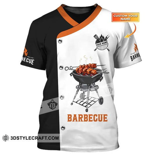 Unisex Shirt, Custom Name Chef Shirt, Barbecue Chef, Chef Polo, Gift for Cooking Lovers style option 1