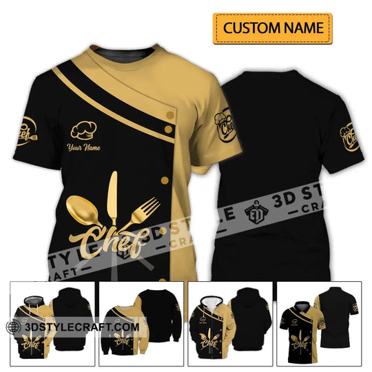 Unisex Shirt - Custom Name Shirt - Chef Daily Value style option 2