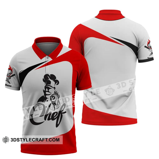 Unisex Shirt, Custom Name Chef Shirt, Chef Hoodie, Chef Polo, Gift for Cooking Lovers style option 3