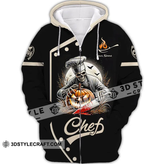 Unisex Shirt, Custom Name Chef Shirt, Chef Polo Long Sleeve, Chef Apparel, Cooking Love T-Shirt style option 3