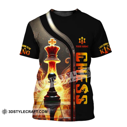 Unisex Shirt, Custom Name Chess Shirt, Gift for Chess Lover style option 2