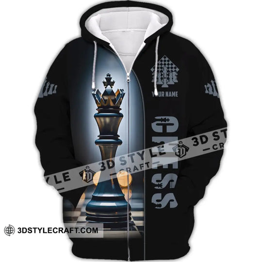 Unisex Shirt, Custom Name Chess T-Shirt, Chess Game Shirt, Gift for Chess Lover style option 3