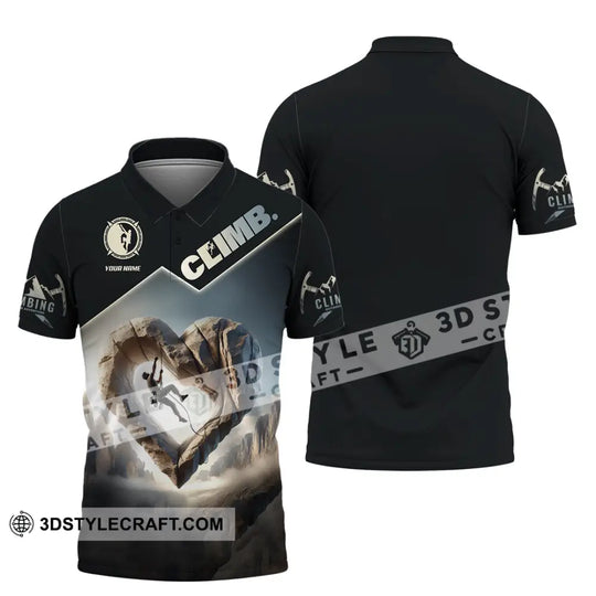 Unisex Shirt, Custom Name Climb Shirt, Climb Long Sleeve, Climb T-Shirt style option 4