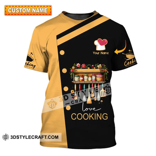 Unisex Shirt - Custom Name Cooking T-Shirt