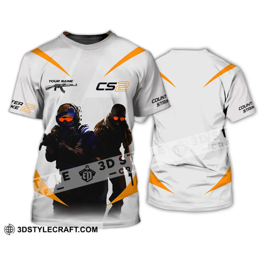 Unisex Shirt, Custom Name Counter Strike Game Shirt, Counter Strike Game T-Shirt, Gamer Gift style option 2