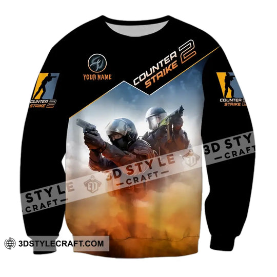 Unisex Shirt - Custom Name Counter Strike Shirt style option 4
