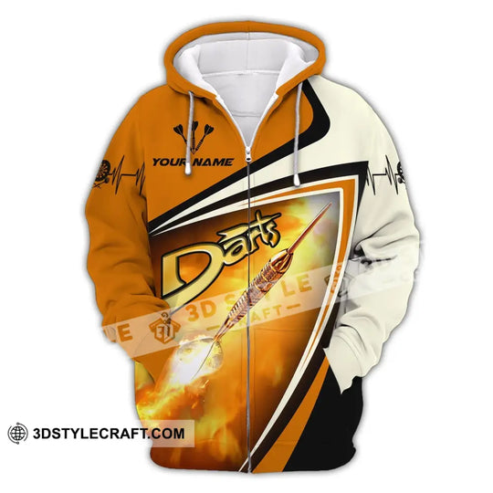 Unisex Shirt, Custom Name Dart Shirt, Darts T-Shirt, Gift for Darts Lover, Darts Gamer T-Shirt style option 3