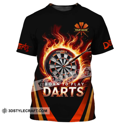 Unisex Shirt, Custom Name Dart Shirt, Dart Love Hoodie Shirt Polo Long Sleeve, Gift for Dart Player style option 2