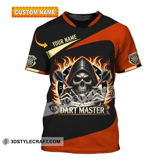 Unisex Shirt - Custom Name Dart Master Shirt style option 1