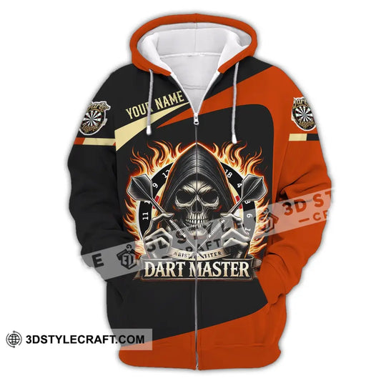 Unisex Shirt - Custom Name Dart Master Shirt style option 3
