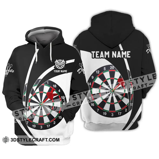 Unisex Shirt - Custom Name Darts Player Shirt Classic Color style option 3