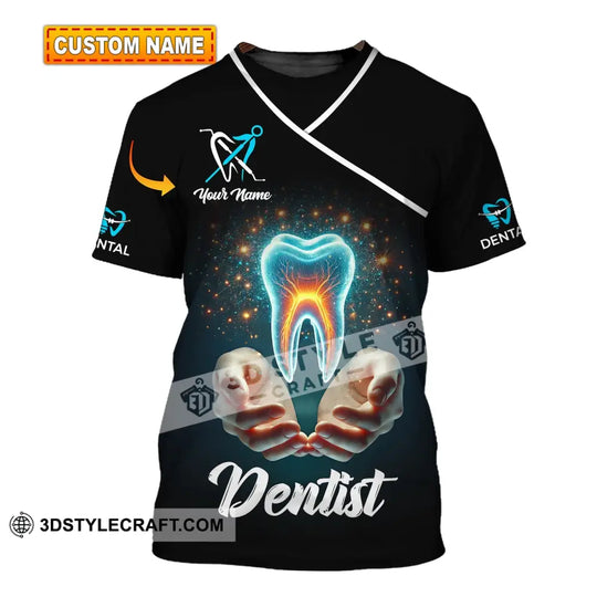 Unisex Shirt - Custom Name Dentist Shirt style option 1