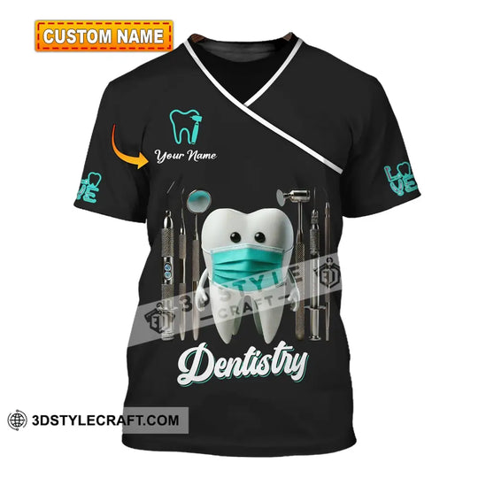 Unisex Shirt - Custom Name Dentistry Shirt style option 1