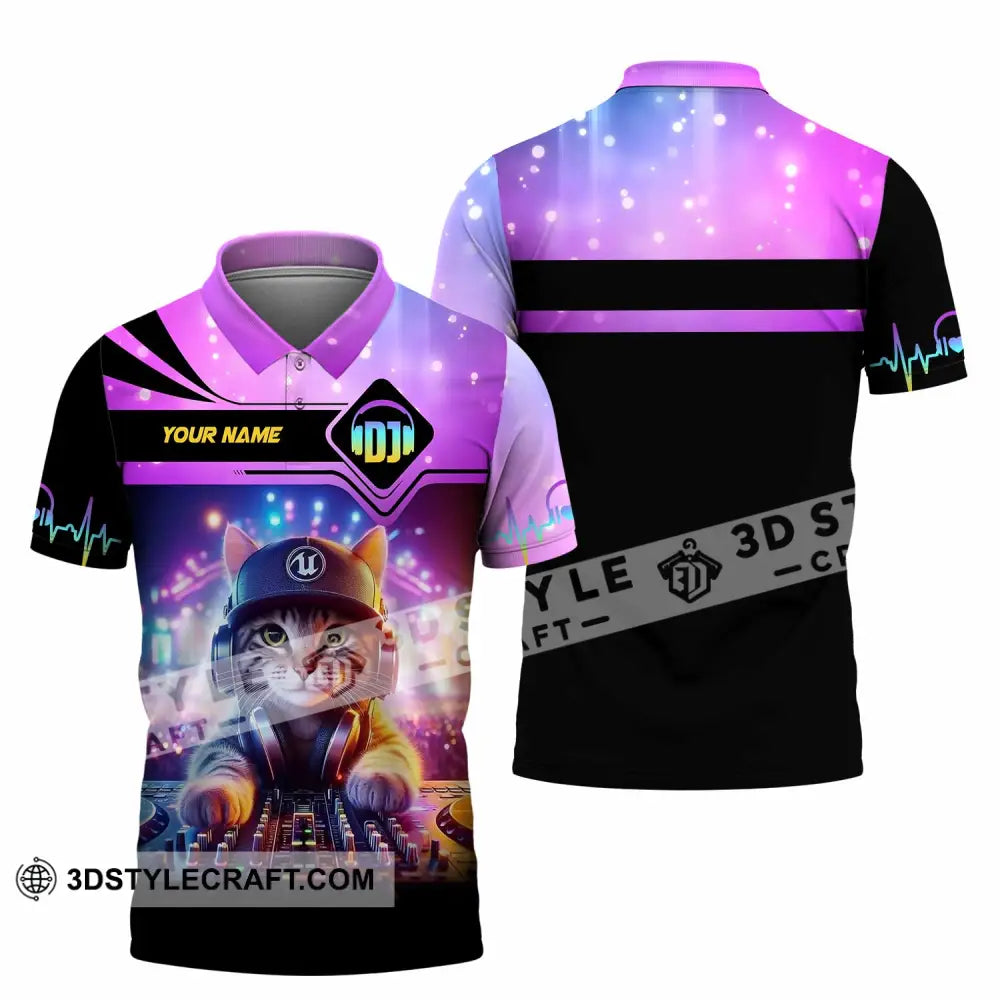 Unisex Shirt Custom Name Disc Jockey Dj Hoodie Polo Long Sleeve / S T-Shirt